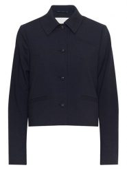 MOSS COPENHAGEN Kurtka koszulowa "Wilder" w kolorze granatowym rozmiar: XS. Niebieskie kurtki damskie MOSS COPENHAGEN, xs, bez wzorów, bez kaptura. Za 252.34 zł.