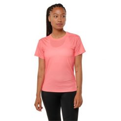 Chłodząca koszulka sportowa damska anti-UV UPF50+. Brązowe bluzki sportowe damskie G-HEAT, na lato, m, bez wzorów, z materiału, bez ramiączek. Za 235.00 zł.