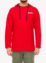 Bluza La Sportiva Telendos Hoody. Czerwone bluzy z kapturem męskie La Sportiva, l, z bawełny. Za 296.99 zł.