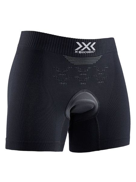 X-Bionic Szorty kolarskie w kolorze czarnym rozmiar: XL. Czarne szorty męskie X BIONIC, z materiału, bez kołnierzyka. Za 454.95 zł.