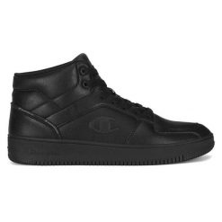 Buty Champion RD18 2.0 Mid S21907.KK002 czarne. Czarne buty sportowe na co dzień męskie z materiału, bez zapięcia. Za 416.09 zł.