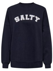 ONLY Bluza w kolorze granatowym rozmiar: L. Niebieskie bluzy bez kaptura damskie Only, l. Za 79.21 zł.