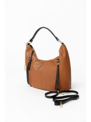 Anna Morellini Skórzana torebka w kolorze jasnobrązowym - 43 x 39 x 10 cm rozmiar: onesize. Brązowe torebki klasyczne damskie Anna Morellini, bez wzorów, z materiału, bez dodatków. Za 304.99 zł.