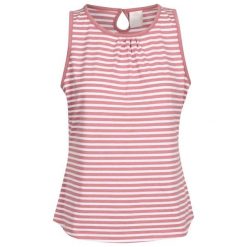 Vest Top Damski Paski Kelly. Fioletowe topy damskie Trespass, s, bez wzorów, bez kołnierzyka. Za 50.99 zł.