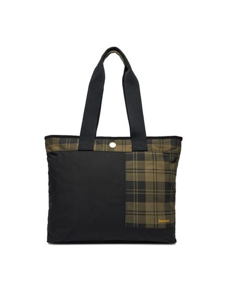 Barbour Torebka Mya Patchwork LBA0484BK11 Czarny. Czarne torebki klasyczne damskie Barbour, bez wzorów, z materiału, bez dodatków. Za 579.99 zł.