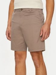 Selected Homme Szorty materiałowe Bill 16092256 Brązowy Regular Fit. Brązowe szorty męskie Selected Homme, bez wzorów, z bawełny. Za 209.99 zł.