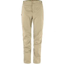 Spodnie Fjall Raven Abisko Hike Trousers W Damskie. Brązowe spodnie materiałowe damskie Fjällräven, bez wzorów, z bawełny. Za 823.99 zł.