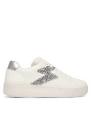 Geox Sneakersy J Mikiroshi Girl J45DVA 054EW C0007 D Biały. Białe buty sportowe dziewczęce Geox, bez wzorów, ze skóry, bez zapięcia. Za 249.99 zł.