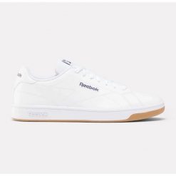 Buty Reebok Court Clean 100074368 białe. Białe buty sportowe na co dzień męskie z gumy, bez zapięcia. Za 362.95 zł.