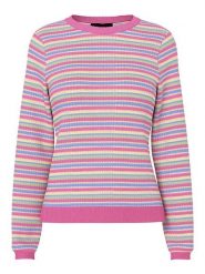 Pieces Sweter "Pcdiana" w kolorze różowym rozmiar: L. Różowe swetry klasyczne damskie Pieces, l, bez kołnierzyka. Za 91.77 zł.