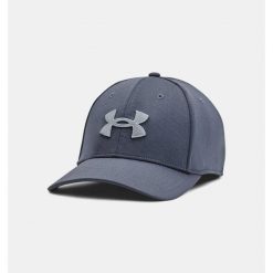 Czapka z daszkiem męska Under Armour Blitzing Cap. Szare czapki męskie Under Armour, bez wzorów, sportowe. Za 99.99 zł.
