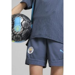 Młodzieżowe szorty treningowe Manchester City PUMA Inky Blue Magic. Niebieskia szorty damskie Puma, bez wzorów, młodzieżowe. Za 169.35 zł.