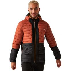 Męska Kurtka Leedre Hybrid Padded Jacket. Niebieskie kurtki męskie Regatta, m, bez wzorów, z elastanu, z kapturem. Za 140.99 zł.