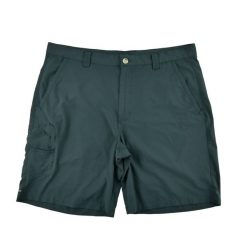 Second life - Columbia krótkie spodenki męskie Omni-Shade PFG - Jak nowy. Czarne szorty męskie Columbia, bez wzorów, sportowe. Za 106.46 zł.