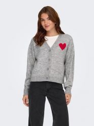 JDY Kardigan w kolorze szarym rozmiar: XL. Szare kardigany damskie JDY, xl, bez wzorów. Za 86.99 zł.