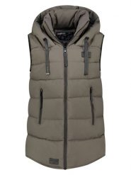 ANAPURNA Kamizelka pikowana "Dolbana" w kolorze khaki rozmiar: XL. Brązowe kamizelki damskie ANAPURNA, xl. Za 173.99 zł.