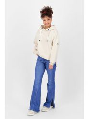 Alife and kickin Bluza "Jessica" w kolorze kremowym rozmiar: S. Brązowe bluzy z kapturem damskie Alife and Kickin, s, z bawełny. Za 83.42 zł.