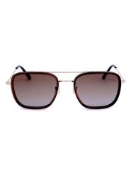 Lee Cooper Okulary przeciwsłoneczne unisex w kolorze złoto-brązowym rozmiar: 54. Brązowe okulary przeciwsłoneczne damskie Lee Cooper. Za 184.46 zł.
