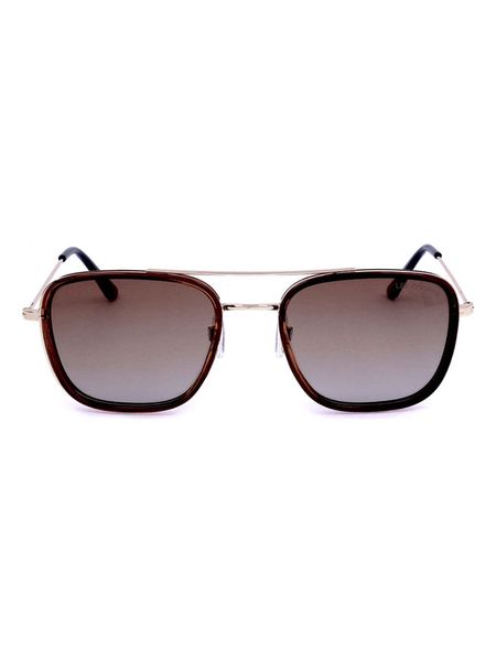 Lee Cooper Okulary przeciwsłoneczne unisex w kolorze złoto-brązowym rozmiar: 54. Brązowe okulary przeciwsłoneczne damskie Lee Cooper. Za 184.46 zł.