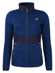 Peak Mountain Kurtka polarowa "Atormi" w kolorze granatowym rozmiar: S. Niebieskie kurtki damskie Peak Mountain, s, bez wzorów, z materiału, bez kaptura. Za 173.99 zł.