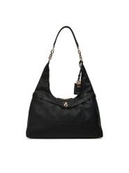 Guess Torebka Ella HWPD97 46010 Czarny. Czarne torebki klasyczne damskie Guess, z aplikacjami, ze skóry, bez dodatków. Za 634.99 zł.