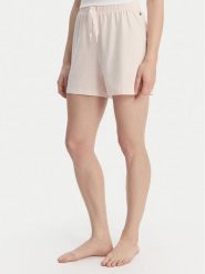 BOSS Szorty piżamowe 50515606 Różowy Regular Fit. Czerwone piżamy damskie Boss, xs, bez wzorów, z bawełny, bez ramiączek. Za 189.99 zł.