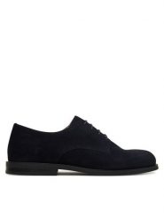 Calvin Klein Półbuty Ess Rubber Derby Su HM0HM01928 Czarny. Czarne półbuty męskie CALVIN KLEIN, ze skóry, bez zapięcia. Za 489.99 zł.