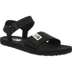 Buty do chodzenia męskie The North Face Skeena. Czarne buty trekkingowe męskie The North Face, z materiału, bez zapięcia, trekkingowe. Za 286.00 zł.