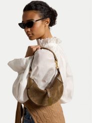 Polo Ralph Lauren Torebka 428922880019 Khaki. Brązowe torebki klasyczne damskie Polo Ralph Lauren, bez wzorów, ze skóry, bez dodatków. Za 2,199.00 zł.