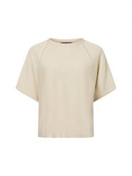 Comma Sweter z dzianiny Kobiety złoty, L. Żółte swetry klasyczne damskie Comma, l, z dzianiny, bez kołnierzyka. Za 229.95 zł.
