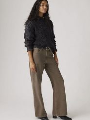 Levi's Sweter "Leilah" w kolorze czarnym rozmiar: S. Czarne swetry klasyczne damskie Levi's, s, z bawełny, bez kołnierzyka. Za 144.95 zł.