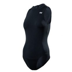 Strój pływacki jednoczęściowy damski ZONE3 OWS Renew High Neck. Czarne stroje jednoczęściowe damskie ZONE3, bez wzorów. Za 189.99 zł.