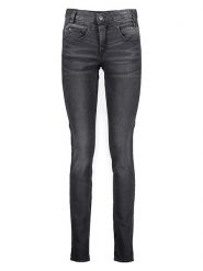 Herrlicher Dżinsy - Skinny fit - w kolorze antracytowym rozmiar: W25/L32. Czarne jeansy damskie Herrlicher. Za 118.56 zł.