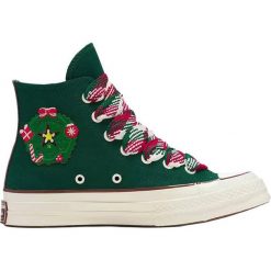 Buty sportowe Converse. Czerwone buty sportowe na co dzień damskie Converse, z materiału, bez zapięcia, na fitness i siłownię. Za 490.00 zł.