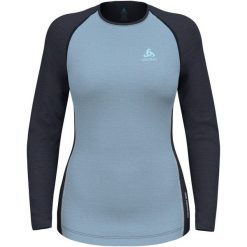 Koszulka termoaktywna z długim rękawem damska Odlo NATURAL PERFORMANCE. Bielizna termoaktywna damska Odlo, m, bez wzorów. Za 359.99 zł.