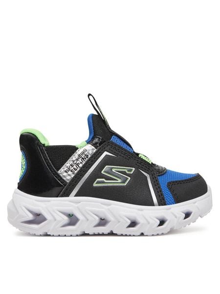 Skechers Sneakersy Hypno-Flash 2.0-Brisk-Brights 403830N/BBLM Czarny. Czarne buty sportowe chłopięce Skechers, bez wzorów, z materiału, bez zapięcia. Za 139.99 zł.