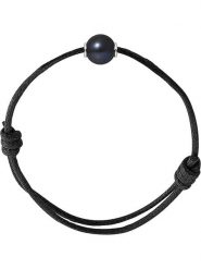 Pearline Bransoletka z perłą w kolorze tahiti rozmiar: onesize. Czarne bransoletki damskie Pearline. Za 100.99 zł.
