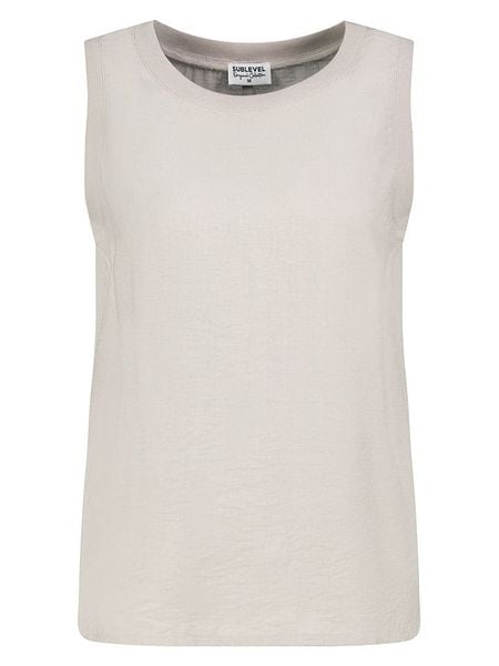 Sublevel Top w kolorze beżowym rozmiar: XL. Brązowe topy damskie Sublevel, xl, bez wzorów, bez kołnierzyka. Za 39.99 zł.