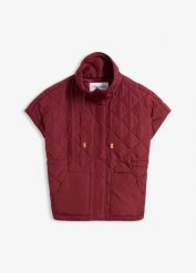 Kamizelka pikowana funkcyjna oversize, hydrofobowa. Czarne kamizelki damskie bonprix. Za 179.99 zł.