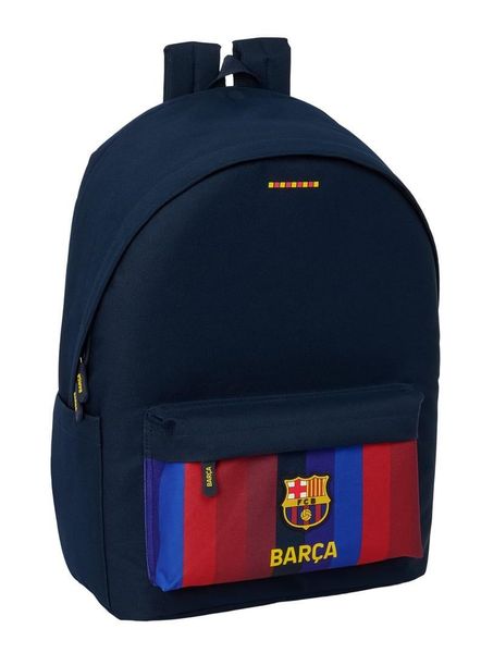FC Barcelona plecak szkolny sportowy z miejscem na laptopa granatowy. Białe plecaki damskie FC Barcelona, bez wzorów, z materiału, sportowe. Za 239.04 zł.