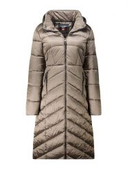 Canadian Peak Płaszcz pikowany "Blancheak" w kolorze szarobrązowym rozmiar: L. Brązowe płaszcze damskie Canadian Peak, l, bez wzorów. Za 218.57 zł.