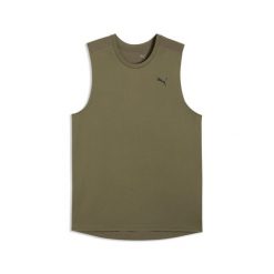 Męska treningowa koszulka bez rękawów PWRTRAIN PUMA. Zielone t-shirty sportowe męskie Puma, m, bez ramiączek, do biegania. Za 119.00 zł.