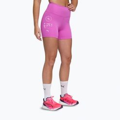 Spodenki treningowe damskie PUMA Hyrox Tad Essential Tight. Czerwone szorty damskie Puma, bez wzorów. Za 149.99 zł.