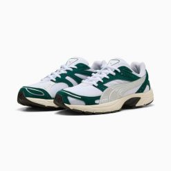 Puma Buty C25K 40386002. Białe buty sportowe na co dzień męskie Puma, bez zapięcia, trekkingowe. Za 182.99 zł.