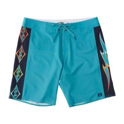 Szorty kąpielowe męskie Billabong D Bah Airlite. Niebieskie szorty sportowe męskie Billabong, m, z elastanu, żeglarskie. Za 159.99 zł.