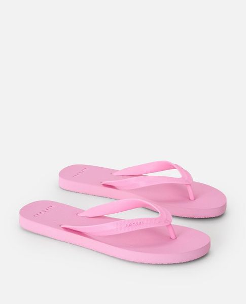 Japonki damskie Rip Curl Essential Bloom Open Toe. Czerwone klapki damskie Rip Curl, bez wzorów, z materiału, bez obcasa. Za 59.99 zł.