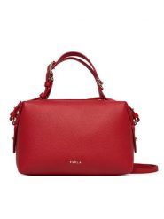 Furla Torebka Double Mini WE00870 BX3036 KH 4484S Czerwony. Czerwone torebki klasyczne damskie Furla, bez wzorów, ze skóry, bez dodatków. Za 1,269.00 zł.