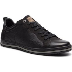 Półbuty Lasocki for men MI07-C308-347-02. Czarne półbuty męskie Lasocki For Men, z nubiku, bez zapięcia. Za 179.99 zł.