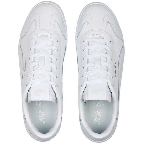 Męskie Buty Sportowe Club 5v5 Z Powlekanej Skóry. Białe buty sportowe na co dzień męskie Puma, na zimę, ze skóry, bez zapięcia. Za 367.99 zł.