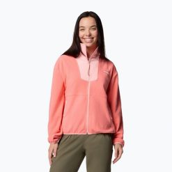 Bluza damska Columbia Sequoia Grove Full Zip. Brązowe bluzy bez kaptura damskie Columbia. Za 219.99 zł.